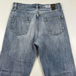 VTG Mossimo Jeans Men‎ 32x30 Dean Blue Light Wash Distressed Loose Skater Y2K